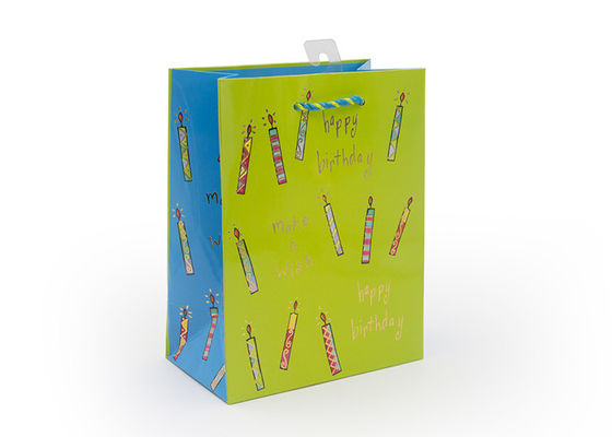 Bom preço O saco de papel atual reciclável luxuoso/grande presente de aniversário reusável ensaca online