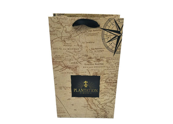 Bom preço O projeto original personalizou sacos do presente do saco de papel com o punho para comprar online