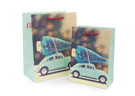 Good price Natal luxuoso original relativo à promoção que empacota com o teste padrão do carro impresso on-line