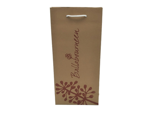 Good price Caixas personalizadas Kraft do vinho de Brown para a proteção ambiental dos presentes on-line