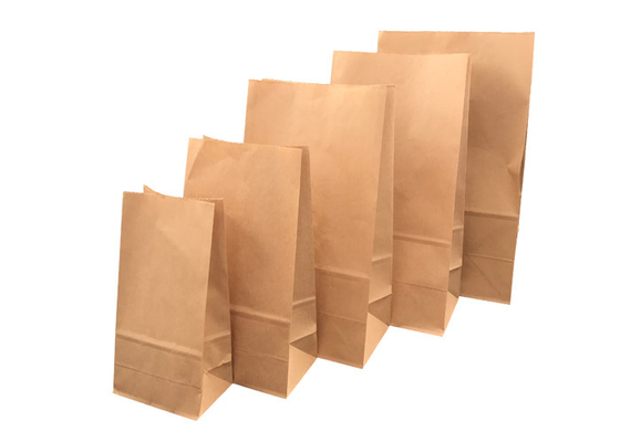 Good price O alimento sustentável do papel de Kraft Brown ensaca a impressão deslocada do papel branco do cartão on-line