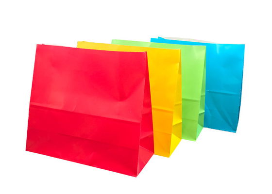Good price Os sacos da padaria colorida/os sacos de papel de empacotamento produto comestível personalizaram o tamanho on-line