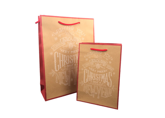 Good price Proteção ambiental personalizada Kraft reciclável dos sacos de papel de Brown on-line