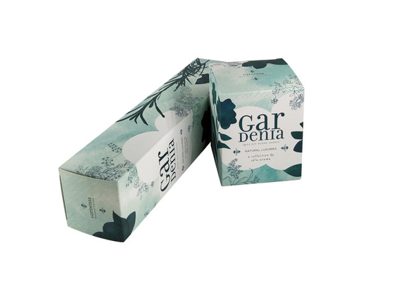 Good price As caixas de cartão altas lisas forram o cosmético que empacota o papel de arte 300-400gsm on-line