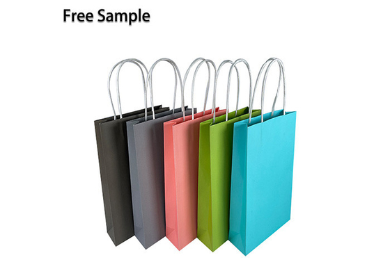 Good price Saco de papel atual sustentável de C2S CMYK 350g com punho on-line